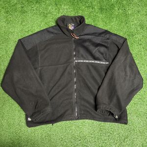 Ski‑Doo Bombardier Snow Jacket Men’s XXL Black Zip‑Up Winter Gear